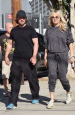 MALIN AKERMAN and Jack Donnelly Out in Los Angeles 02/28/2022
