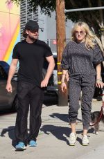 MALIN AKERMAN and Jack Donnelly Out in Los Angeles 02/28/2022