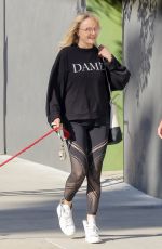 MALIN AKERMAN Out with Her Dog in Los Feliz 03/07/2022