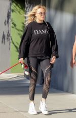 MALIN AKERMAN Out with Her Dog in Los Feliz 03/07/2022