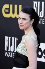 MARGARET QUALLEY at 27th Annual Critics Choice Awards in Los Angeles 03/13/2022