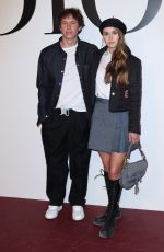 MARGO HAYES at Dior Fashion Show in Paris 03/01/2022