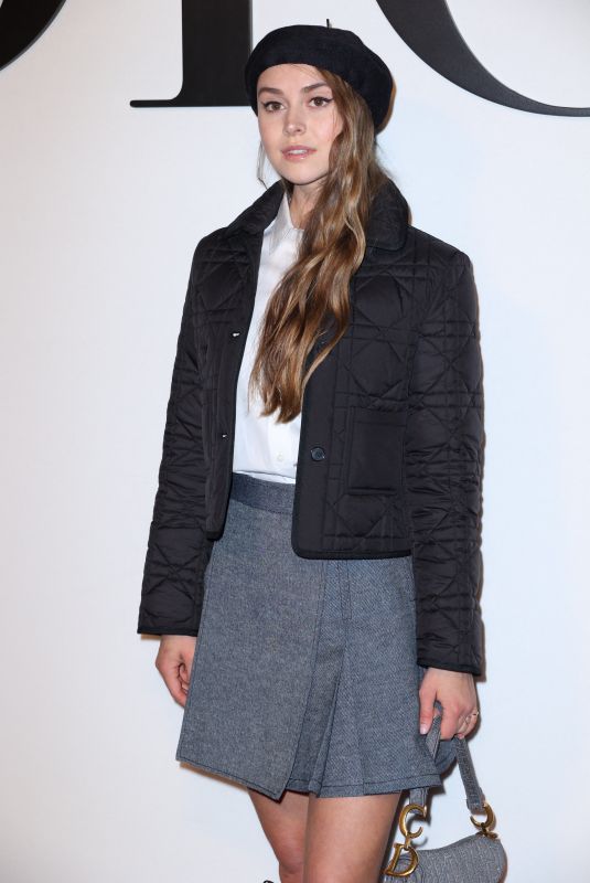 MARGO HAYES at Dior Fashion Show in Paris 03/01/2022