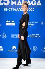 MARIA PEDRAZA at Las Ninas de Cristal Photocall at 25th Malaga Film Festival 03/25/2022