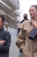 MARIA SHARAPOVA Arrives at Chloe Fashion Show in Paris 03/03/2022