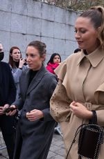 MARIA SHARAPOVA Arrives at Chloe Fashion Show in Paris 03/03/2022