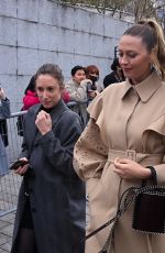 MARIA SHARAPOVA Arrives at Chloe Fashion Show in Paris 03/03/2022