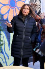 MARISKA HARGITAY on the Det of Law and Order: Special Victims Unit in Harlem 03/03/2022