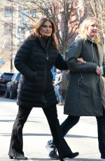 MARISKA HARGITAY on the Det of Law and Order: Special Victims Unit in Harlem 03/03/2022