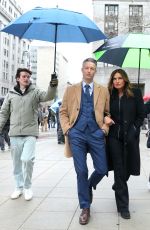 MARISKA HARGITAY on the Set of Law and Order: SVU in New York 03/23/2022