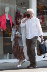 MARY STEENBURGEN and Ted Danson Out Shopping in Los Angeles 03/10/2022