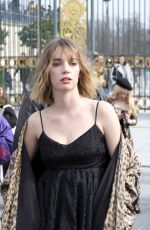 MAYA HAWKE at Christian Dior Fashion Show in Paris 03/01/2022