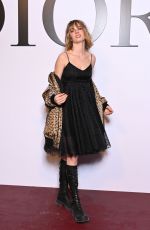 MAYA HAWKE at Christian Dior Fashion Show in Paris 03/01/2022