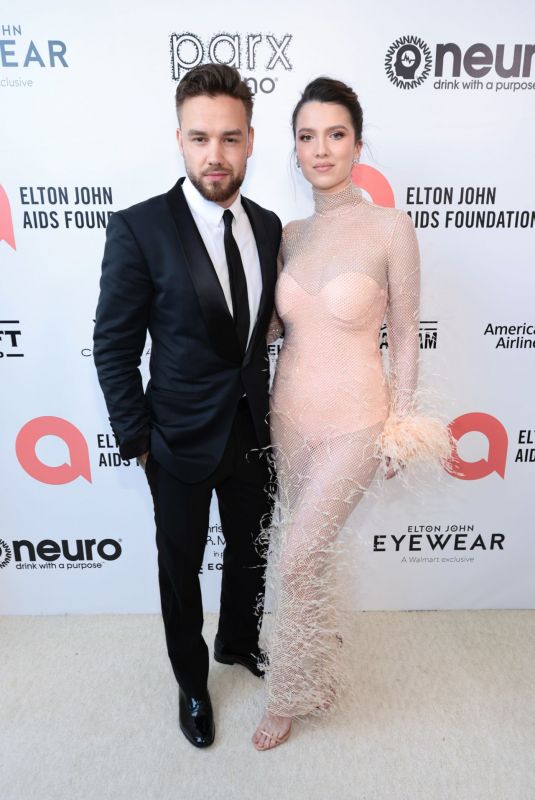 MAYA HENRY and Liam Payne at Elton John AIDS Foundation’s 30th Annual Academy Awards Viewing Party in West Hollywood 03/27/2022