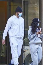 MAYA JAMA and Ben Simmon Out in New York 03/14/2022