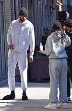 MAYA JAMA and Ben Simmon Out in New York 03/14/2022