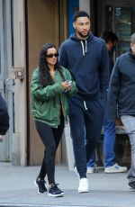 MAYA JAMA and Ben Simmons Out in New York 03/03/2022