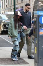 MAYA JAMA and Ben Simmons Out to Brunch in New York 03/20/2022