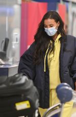 MAYA JAMA Arrives at JFK Airport in New York 03/01/2022