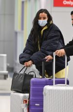 MAYA JAMA Arrives at JFK Airport in New York 03/01/2022