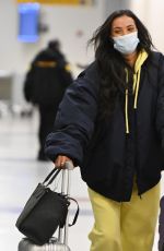MAYA JAMA Arrives at JFK Airport in New York 03/01/2022