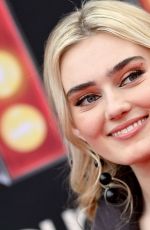 MEG DONNELLY at Better Nate Than Ever Premiere in Los Angeles 03/15/2022