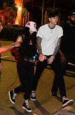 MEGAN FOX and Machine Gun Night Out in Sao Paulo 03/23/2022