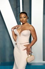 MEGAN THEE STALLION at 2022 Vanity Fair Oscar Party in Beverly Hills 03/27/2022