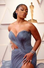 MEGAN THEE STALLION at 94th Annual Academy Awards at Dolby Theatre in Los Angeles 03/27/2022