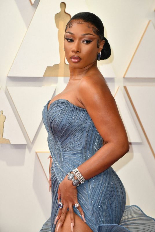 MEGAN THEE STALLION at 94th Annual Academy Awards at Dolby Theatre in Los Angeles 03/27/2022