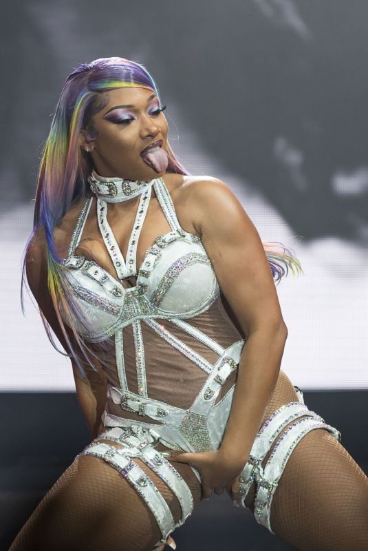 MEGAN THEE STALLION Performs at Okeechobee Music & Arts Festival 03/05/2022
