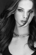 MEIKA WOOLARD - Black and White Photoshoot, March 2022