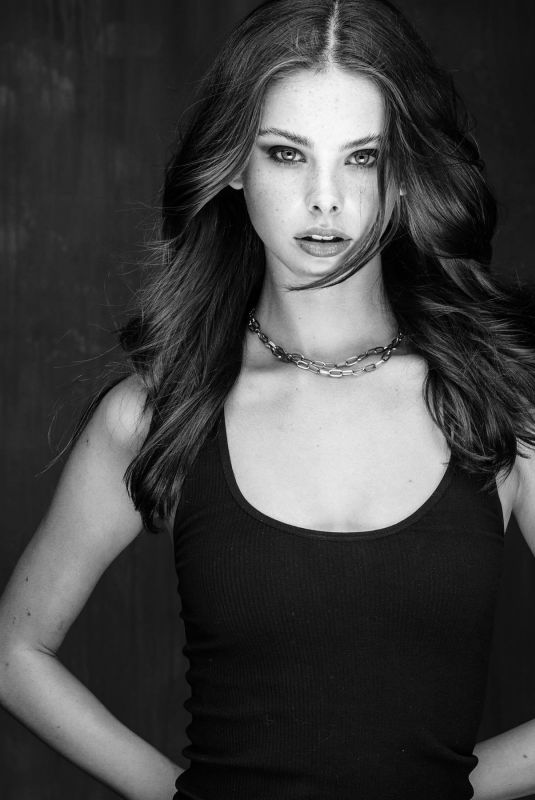 MEIKA WOOLARD - Black and White Photoshoot, March 2022