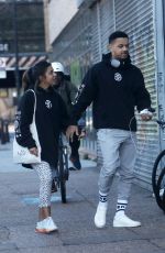 MELANIE VAZ and Steven Bartlett Out and About in London 02/25/2022