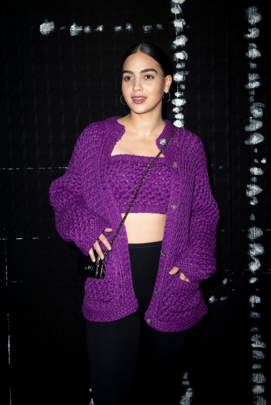MELISSA BARRERA at Chanel Womenswear Show at Paris Fashion Week 03/08/2022