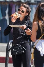 MICHELLE KEEGAN and Friends Out for Pizza in Venice Beach 03/08/2022