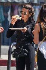 MICHELLE KEEGAN and Friends Out for Pizza in Venice Beach 03/08/2022