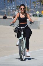 MICHELLE KEEGAN at a Bike Ride in Santa Monica 03/08/2022