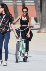 MICHELLE KEEGAN at a Bike Ride in Santa Monica 03/08/2022