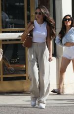 MICHELLE KEEGAN Leaves Il Pastaio in Beverly Hills 03/12/2022