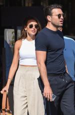 MICHELLE KEEGAN Leaves Il Pastaio in Beverly Hills 03/12/2022