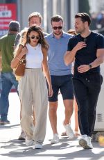 MICHELLE KEEGAN Leaves Il Pastaio in Beverly Hills 03/12/2022