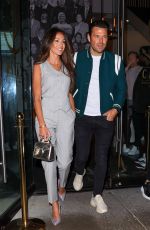 MICHELLE KEEGAN Out for Dinner at Catch LA in Los Angeles 03/13/2022