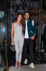 MICHELLE KEEGAN Out for Dinner at Catch LA in Los Angeles 03/13/2022