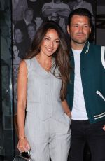 MICHELLE KEEGAN Out for Dinner at Catch LA in Los Angeles 03/13/2022