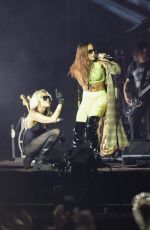 MILEY CYRUS and ANITTA Performs at Lollapalooza in Sao Paulo 03/26/2022