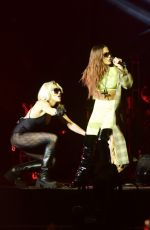 MILEY CYRUS and ANITTA Performs at Lollapalooza in Sao Paulo 03/26/2022