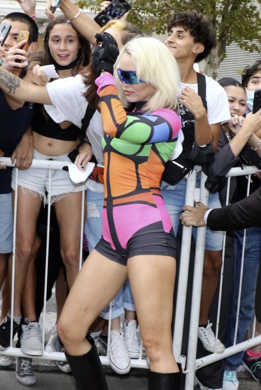 MILEY CYRUS Arrives in Buenos Aires 03/17/2022