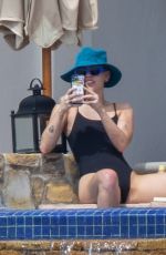 MILEY CYRUS in Swimsuit in Cabo San Lucas 02/27/2022