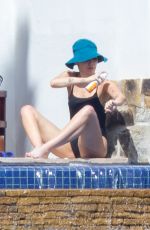 MILEY CYRUS in Swimsuit in Cabo San Lucas 02/27/2022